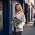 thumbnail image 6 of FORMRS 15-15.6 inch Laptop Sleeve Case Soft Carrying Quilted Computer Bag Cover, Green Christmas, 6 of 7