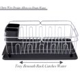 thumbnail image 3 of Kitchen Details 3 Piece Dish Rack in Black, 3 of 12