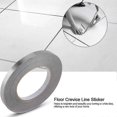 thumbnail image 3 of PVC Waterproof Foil Floor Tiles Mildew Adhesive,Self-adhesive Corner Line Bonding TapeSilver,1cm*50m, 3 of 5