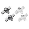 thumbnail image 1 of Broom Holder Mop Hanger, No Punching Required Broom Hanger Organizer for Bathroom, Kitchen, Office(4 Pcs), 1 of 5