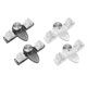 thumbnail image 1 of Broom Holder Mop Hanger, No Punching Required Broom Hanger Organizer for Bathroom, Kitchen, Office(4, 1 of 5