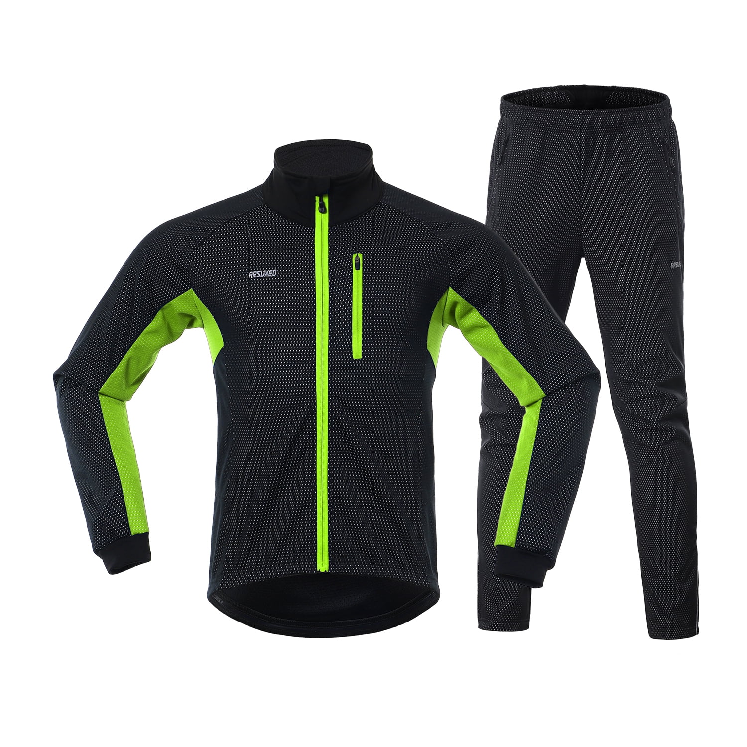 Arsuxeo - Men Winter Cycling Clothing 