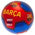 thumbnail image 3 of FC Barcelona - Balón de Fútbol Barca Barca Barca Diseño Escudo (Bordeos/Azul Marino), 3 of 3