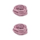 thumbnail image 1 of Qarigey 10 piezas de bandas para el cabello, ajustables, decorativas, universales, gruesas, coletas, sin costuras, Scrunchies, accesorios para Rosado 2piezas, 1 of 6