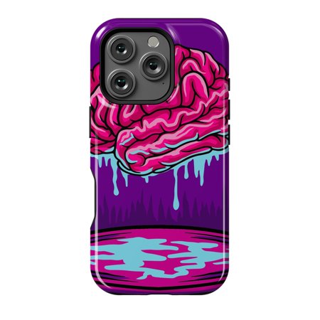 Anatomical Human Brain Medical Science Art Phone Case 17 16 15 14 13 12 11 Pro Max