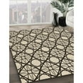 thumbnail image 3 of Ahgly Company Machine Washable Indoor Square Transitional Chocolate Brown Area Rugs, 6' Square, 3 of 7
