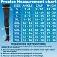 thumbnail image 3 of Mens Opaque Compression Stockings 20-30 mmHg with Open Toe - Black, Medium, 3 of 10