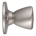 thumbnail image 6 of Design House Tulip Interior Non-Turning One-Sided Dummy Door Knob, Satin Nickel, 6 of 13