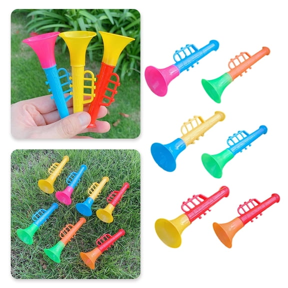 Educational Musical Toy Set for Kids Development with Three Trumpets for Party
