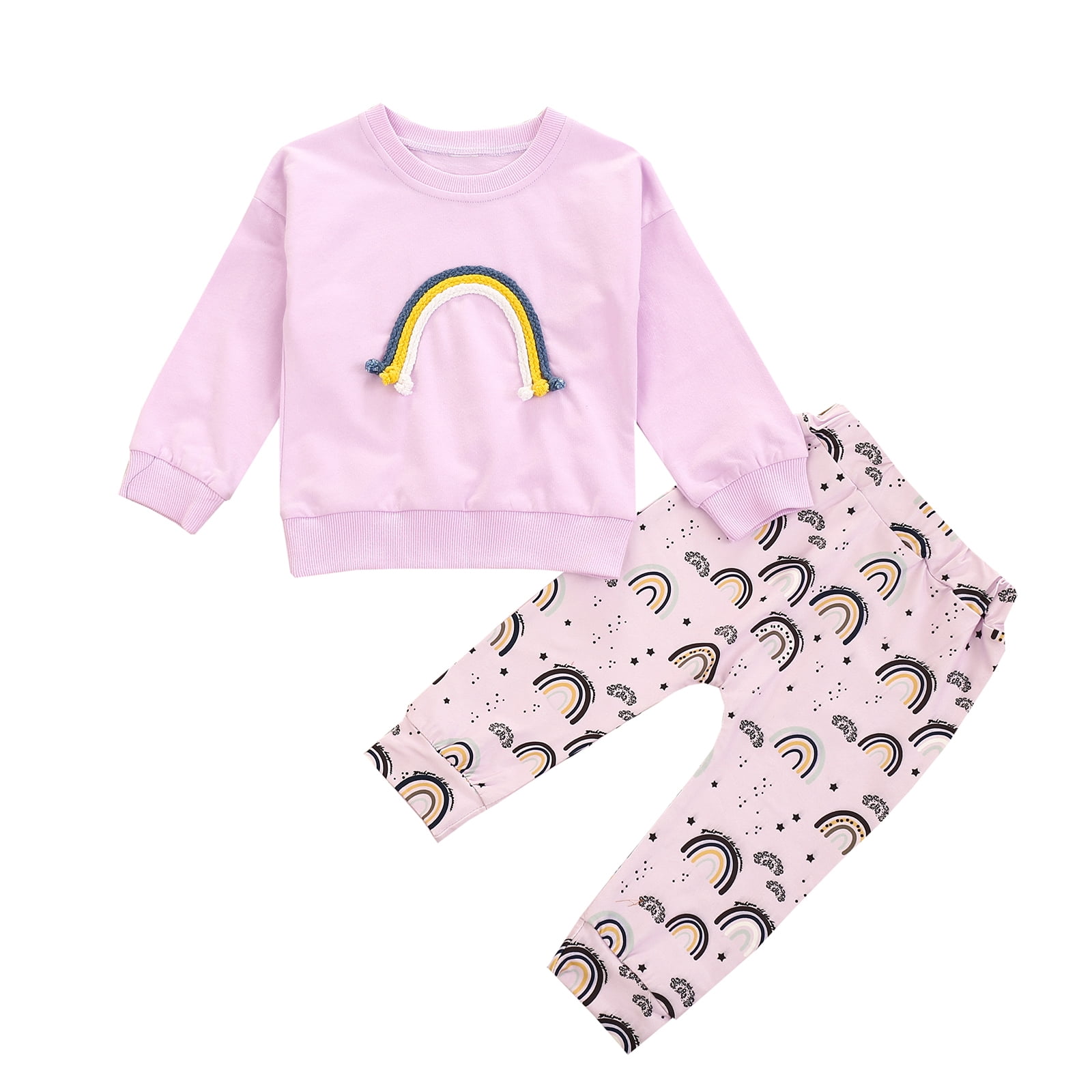 Ziyixin Ziyixin Baby Girl Fall Spring Rainbow Printed Set Clothes Casual Long Sleeve Rainbow Pullover Top Pants 2pcs Outfits Set Walmart Com Walmart Com Ziyixin Ziyixin Baby Girl Fall Spring Rainbow Printed Set Clothes Casual Long Sleeve Rainbow Pullover Top Pants 2pcs Outfits Set Walmart Com Walmart Com