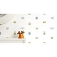 thumbnail image 5 of Galerie Wallcoverings  Little Explorers 2  Animal Happy Heads Non-woven Matte Wallpaper Roll 33 feet x 21 inches - Green, 5 of 5