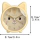 thumbnail image 2 of KAIYANG Reloj despertador para niños con bonito diseño de gato, silencioso, de cuarzo, para escritorio, mesita de noche, para niños, COLOR 5, 2 of 4