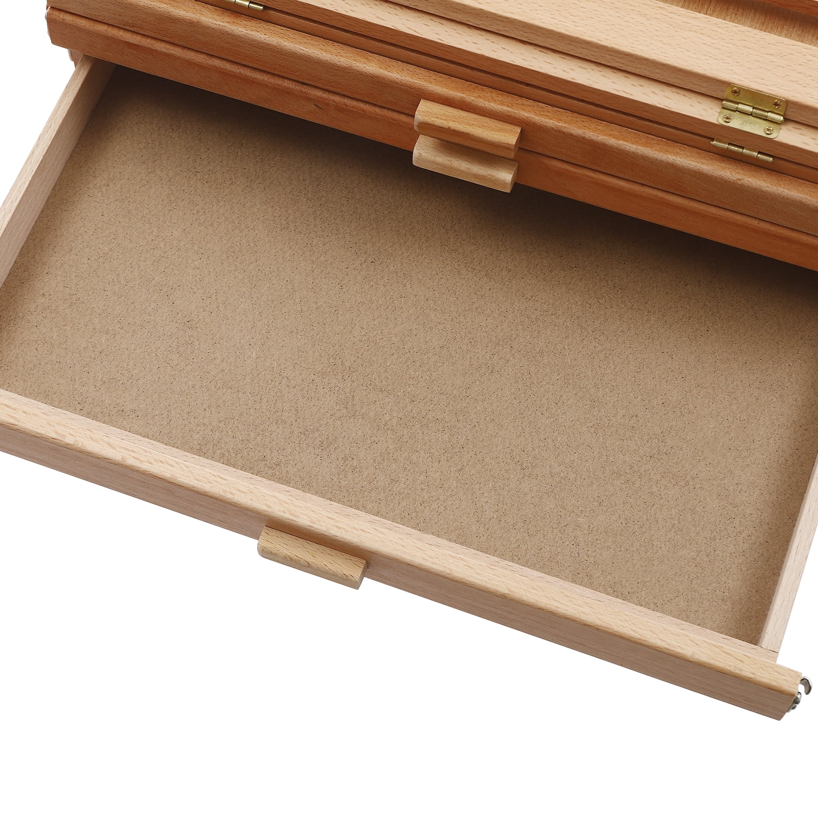 Adjustable Storage Box Easel, Painting Board Stand with Drawers, Multi-Function Foldable and Portable Storage Box Easel