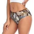 thumbnail image 2 of Fotbe Cut Cats Calzones Estampados para Mujer – Ropa Interior de Algodón, Cómoda, Suave y Elástica-X-Small, 2 of 6