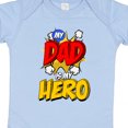thumbnail image 4 of Inktastic Dad is My Hero Boys or Girls Baby Bodysuit, 4 of 5