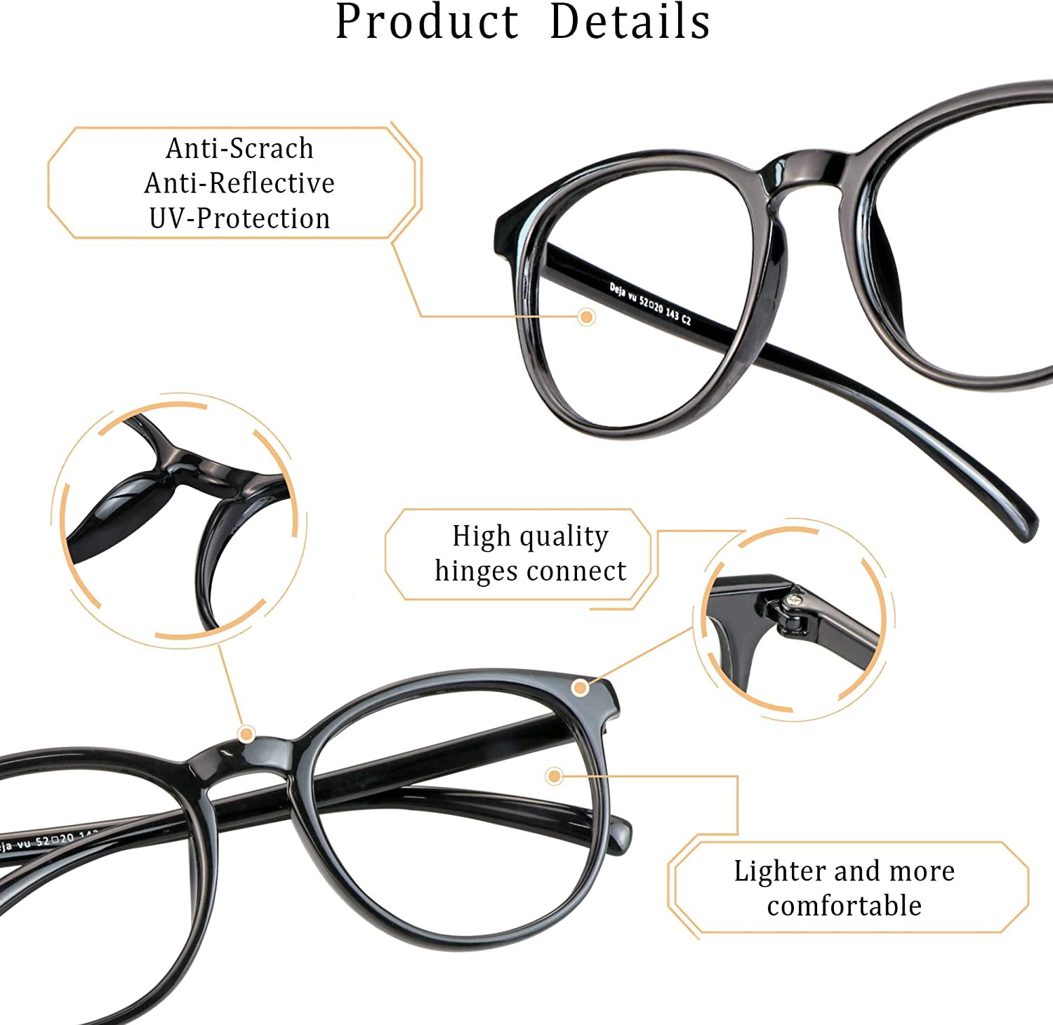 LifeArt Bifocal Reading Glasses, Transition Photochromic Dark Grey Sunglasses, Oval Frame, Computer Reading Glasses, Anti Glare (Black, +0.00/+1.00 Magnification)