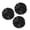 Black, variant on Wrapables® 12" Set of 3 Tissue Pom Poms Party Decorations for Weddings, Birthday Parties Baby Showers and Nursery Décor, Red