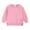 Hot Pink, variant on Girls Oversized Sweatshirt Cotton Long Sleeve Crewneck Kids Lightweight Cute Pullover Tops 5-14 Years Pink 12-24 Months