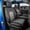 Full Set-Leatherette(Black&Gray), variant on Coverdream Faux Leather Custom Fit Car Seat Covers Full Set Water Resistant for 2019-2026 Ram 2500 3500 Crew Cab Big Horn Lone Star