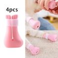 thumbnail image 3 of Protector antiarañazos Gloria para gatos 4 piezas Zapatos ajustables Rosado, 3 of 9