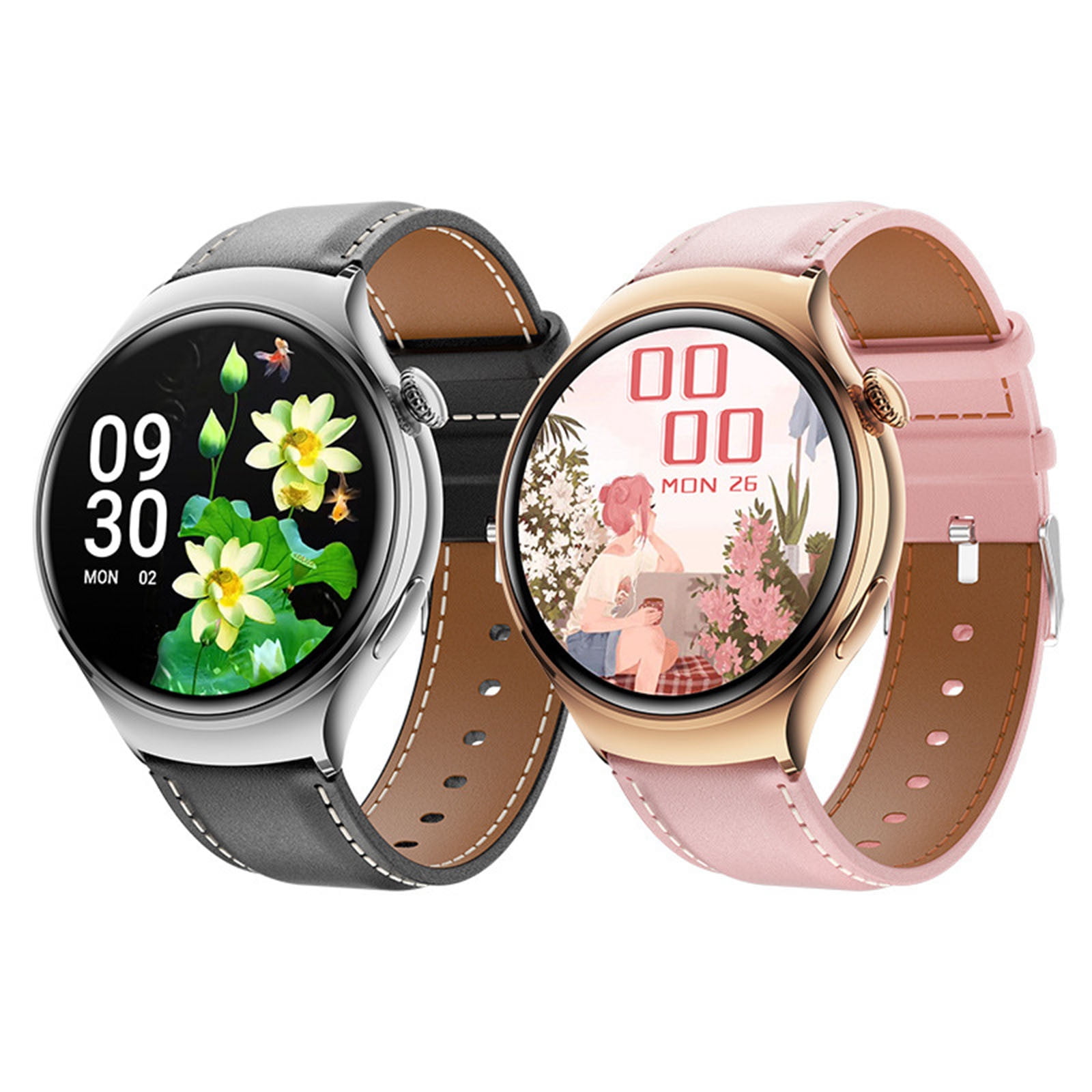Smart Watches for Women Men - New Bluetooth Call For Women's Health Temperature NFC Smartwatch