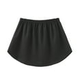 thumbnail image 3 of Baqcunre Skirts for Women Women's Blouse Skirt Shirt Extension 2 Shirt Extension Women's Large Sizes Blouses Skirt Mini Skirt Women's Skirts Black L(Hot), 3 of 8