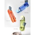 thumbnail image 4 of Juego de cepillos para limpiar botellas multifuncionales, herramientas para limpiar grietas en la cocina del hogar (3 piezas), azul, verde, amarillo, 4 of 4