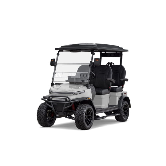 Coleman Powersports CGC3 4-Seater 110V Lithium Battery Golf Cart, Forward Facing Seats, 20 MPH Top Speed
