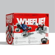 SHARPER IMAGE Thunder Tumbler Toy RC Car for Kids, Remote Control Monster Spinning Stunt Mini Truck for Girls and Boys, Racing Flips and Tricks with 5th Wheel, 27 MHz RED