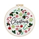 thumbnail image 2 of Christmas Cartoons English Embroidery Diy Material Package Round Lus Embroidery Living Room Decoration Pendant, 2 of 6