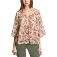 thumbnail image 1 of Sanctuary Clothing Blusa campesina con cordones para mujer, rosa, XS, 1 of 1
