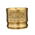 thumbnail image 4 of Taza de té de metal Gloria sin mango estilo chino, 4 of 9