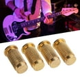 thumbnail image 4 of Guitar Bridge Mounting Anchors, Metal Accuracy Design Guitars Bridges Bushing Easy Installation   For Electric Guitars Gold, 4 of 8