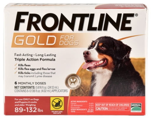 Frontline Gold for Dogs, 6-pack - 6-pk 