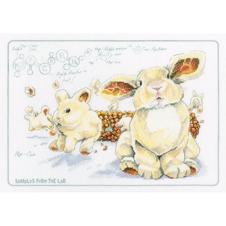 UPC: 4743348404708 | Cross-stitch Kit with printed background Hop-corn M70043