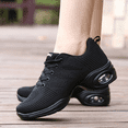 thumbnail image 1 of Zapatos de baile cuadrados de malla transpirable para las cuatro estaciones, zapatos de yoga y fitness ligeros con suela suave, zapatos de baile de jazz, 1 of 5