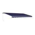 thumbnail image 3 of ALEKO 16' x 10' Retractable Motorized Patio Awning, Blue Color, 3 of 4