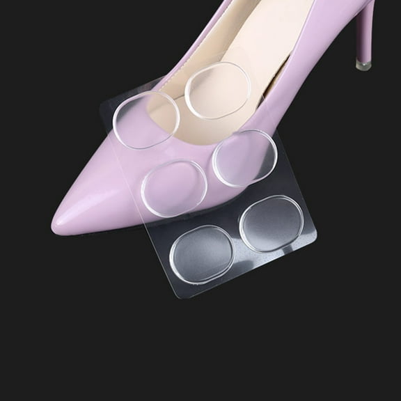 NICEXMAS Silicone Blister Pads for Feet Protecting Comfortable with Good Absorbing Capacity Transparent 6pcs