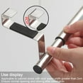 thumbnail image 3 of Porte-Serviettes en Acier Inoxydable sur Porte Support Universel pour Portes d'Armoire 1 Pack, 3 of 5