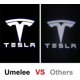 thumbnail image 3 of Luz LED para puerta de coche Tesla, proyector para puerta de coche, compatible con Tesla Model 3, Model S, Model X, Model Y., 3 of 5