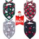 thumbnail image 1 of Paquete de 4 pañuelos SCENEREAL Christmas para perros y gatos, 1 of 6
