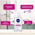 thumbnail image 2 of NIVEA Lightening Deodorant for Women Natural Tone Satin Effect (50 ml), 48hrs Roll-on Antiperspirant Protection with Avocado Oil and Kaolin Talc 2 PACK, 2 of 5