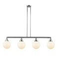 thumbnail image 7 of Innovations Lighting 214-S-8 Beacon Beacon 4 Light 53" Wide Linear Chandelier - Chrome, 7 of 7