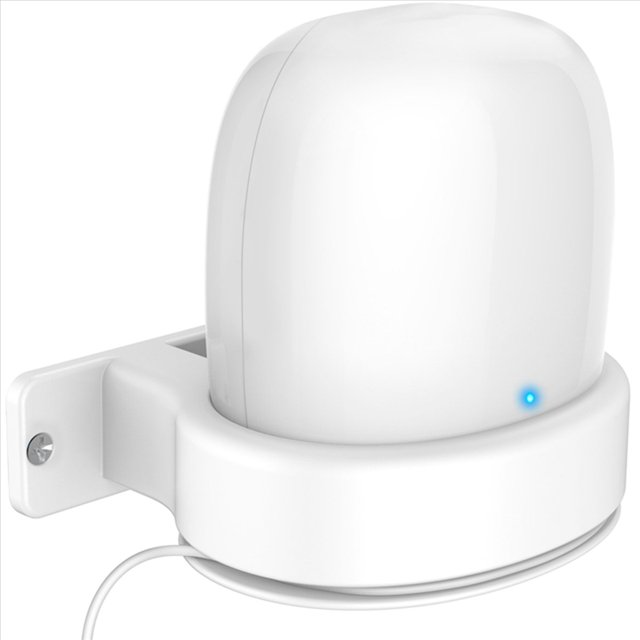 4X para Nest WiFi Pro Soporte de Montaje en Pared Altavoz Inteligente Base de Soporte de Almacenamiento en Pared, 1 PCS