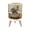 Color 2, variant on Small Trash Can with Lid Highland Cow Funny Cow Sunflower Animal Cow Brown Sunflower Crown 1.8 Gallon Dog Proof Trash Can Round Garbage Can Waste Bin Wastebasket for Bathroom Bedroom Living Room