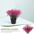 thumbnail image 3 of unbranded 2Ud Plantas Artificiales Decorativas En Maceta Con Apariencia Natural Para Escritorio Y Hogar, 3 of 7