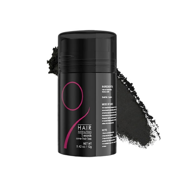 Pisexur Belleza Maquillaje Polvo de fibra capilar Lazy Person's Contouring Shade para control de grasa, relleno y mezcla de extensiones de cabellopara mujeres y hombres