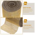 thumbnail image 3 of unbranded Rollo De Con Strass Dorado Para Manualidades Y, 3 of 5