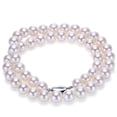 thumbnail image 4 of QIQUWOHUL Freshwater Cultured Pearl Necklace For Women With AAA+ Quality Real Pearls | 20 Inches Pearl Strand With 925 Sterling Silver Clasp And Box, 4 of 6