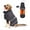 Gray with Battery, variant on SNOW DEER Heated Dog Warm Coat - Winter Jacket with Power Bank, Outdoor Apparel Vest Indoor Warm Clothes Coat Heated Dog Clothes